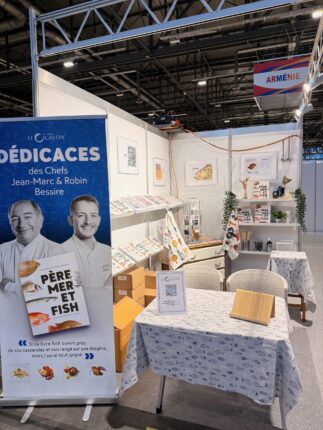 Salon du livre - Dédicace du livre de recettes